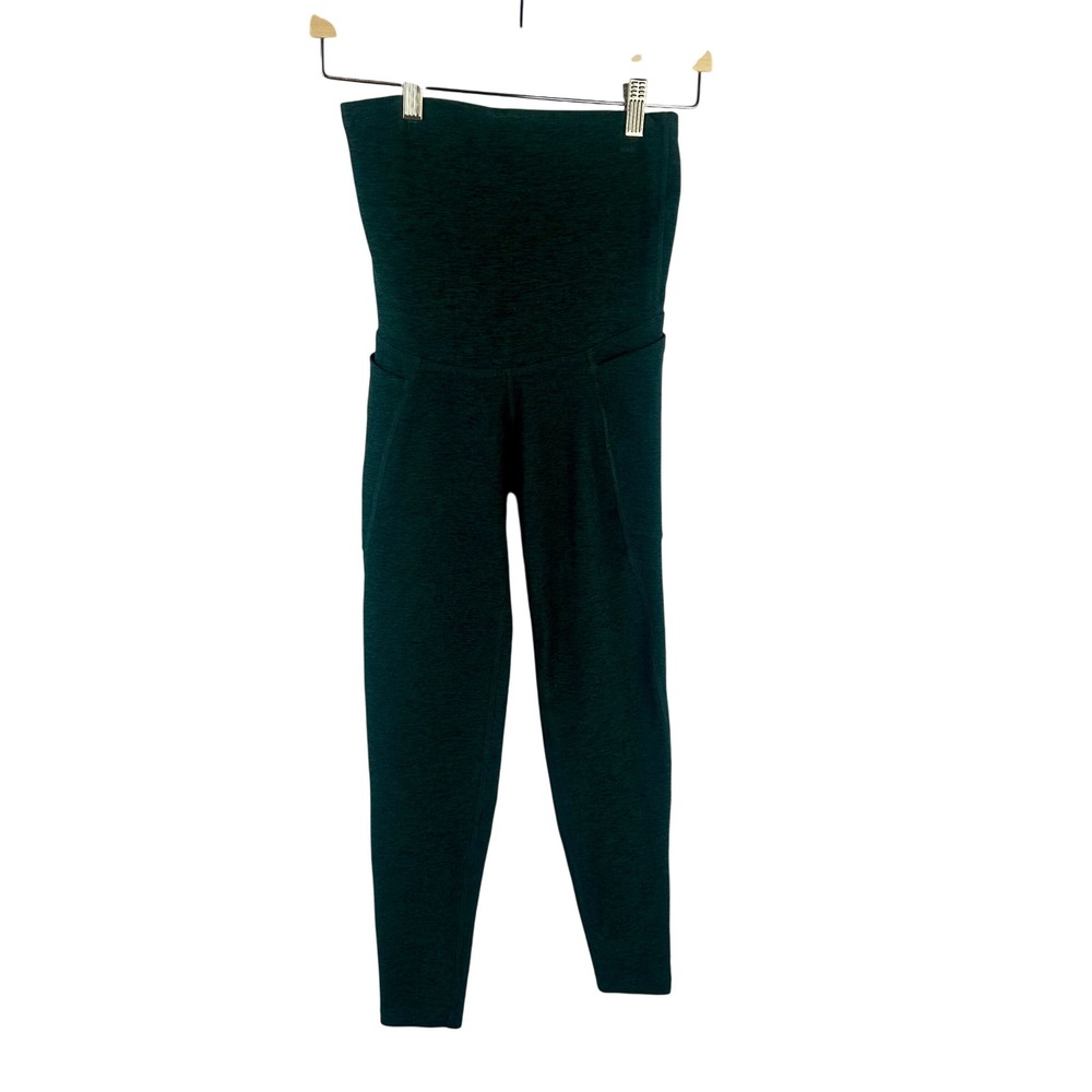 Beyond the Bump Dark Green Leggings